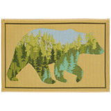Liora Manne Esencia Bear Mountain Indoor/Outdoor Mat
