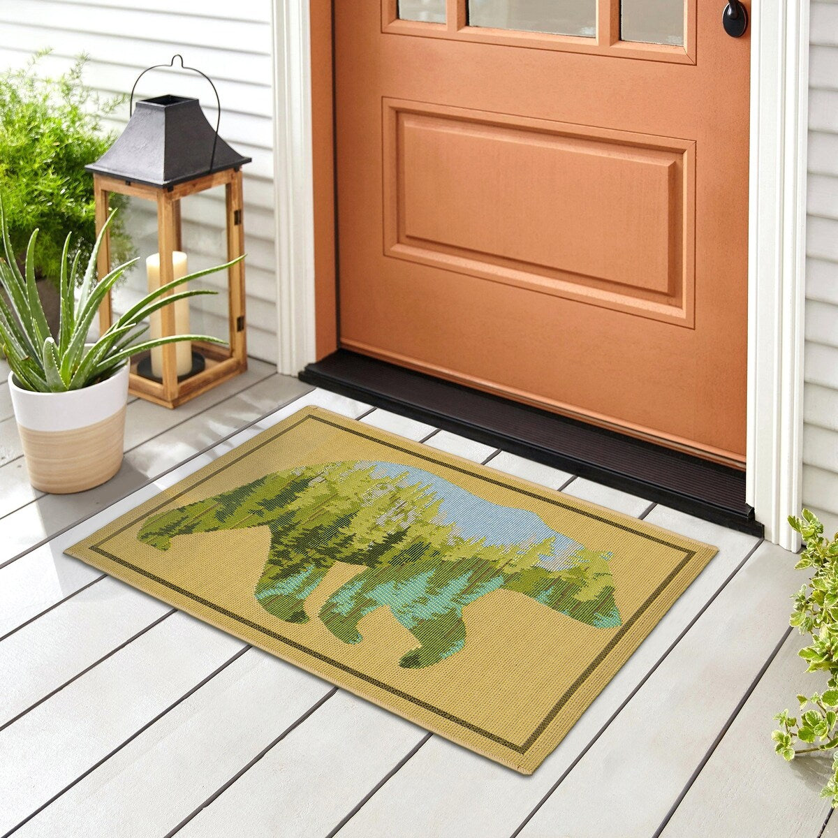 Liora Manne Esencia Bear Mountain Indoor/Outdoor Mat