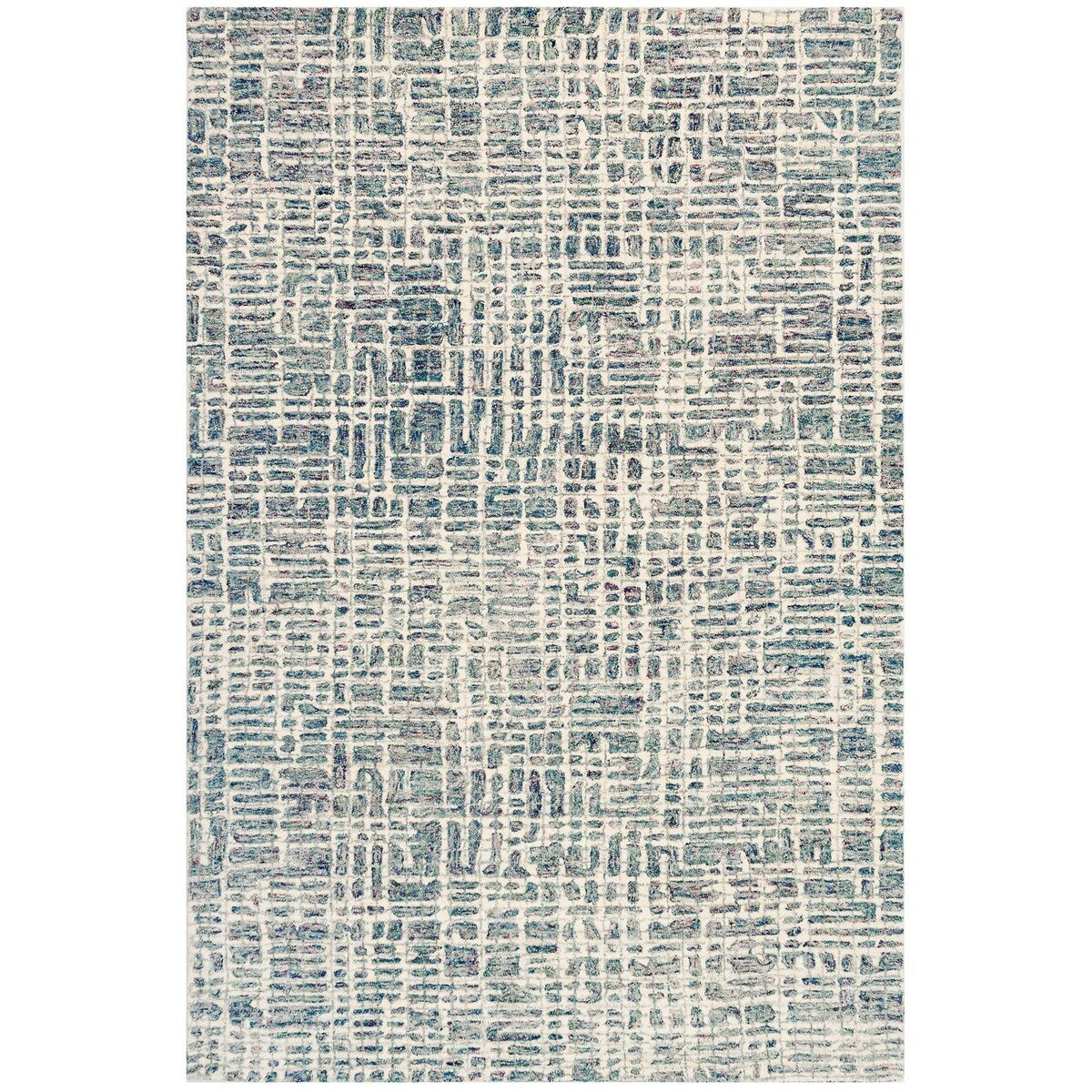 Liora Manne Farmhouse Abstract Grid Indoor Area Rug