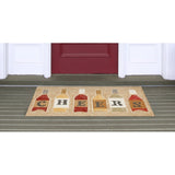 Liora Manne Frontporch Cheers Indoor/Outdoor Rug Rose 24"X36"