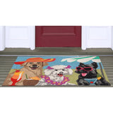 Liora Manne Frontporch Sassy Lassies Indoor/Outdoor Rug Bright 20"X30"
