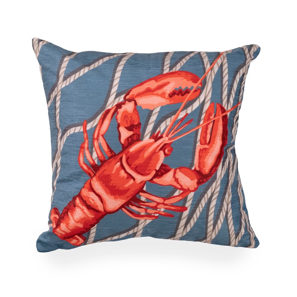 Liora Manne Illusions Lobster Net Indoor/Outdoor Pillow
