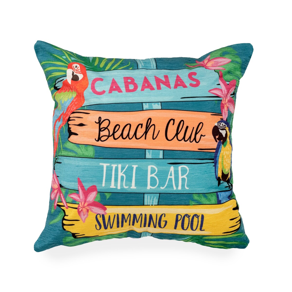 Liora Manne Illusions Summer Signs Indoor/Outdoor Pillow