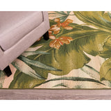 Liora Manne Marina Tropical Leaf Indoor/Outdoor Rug