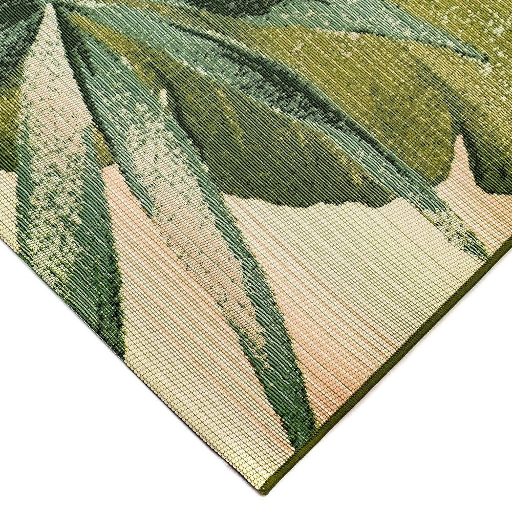 Liora Manne Marina Tropical Leaf Indoor/Outdoor Rug