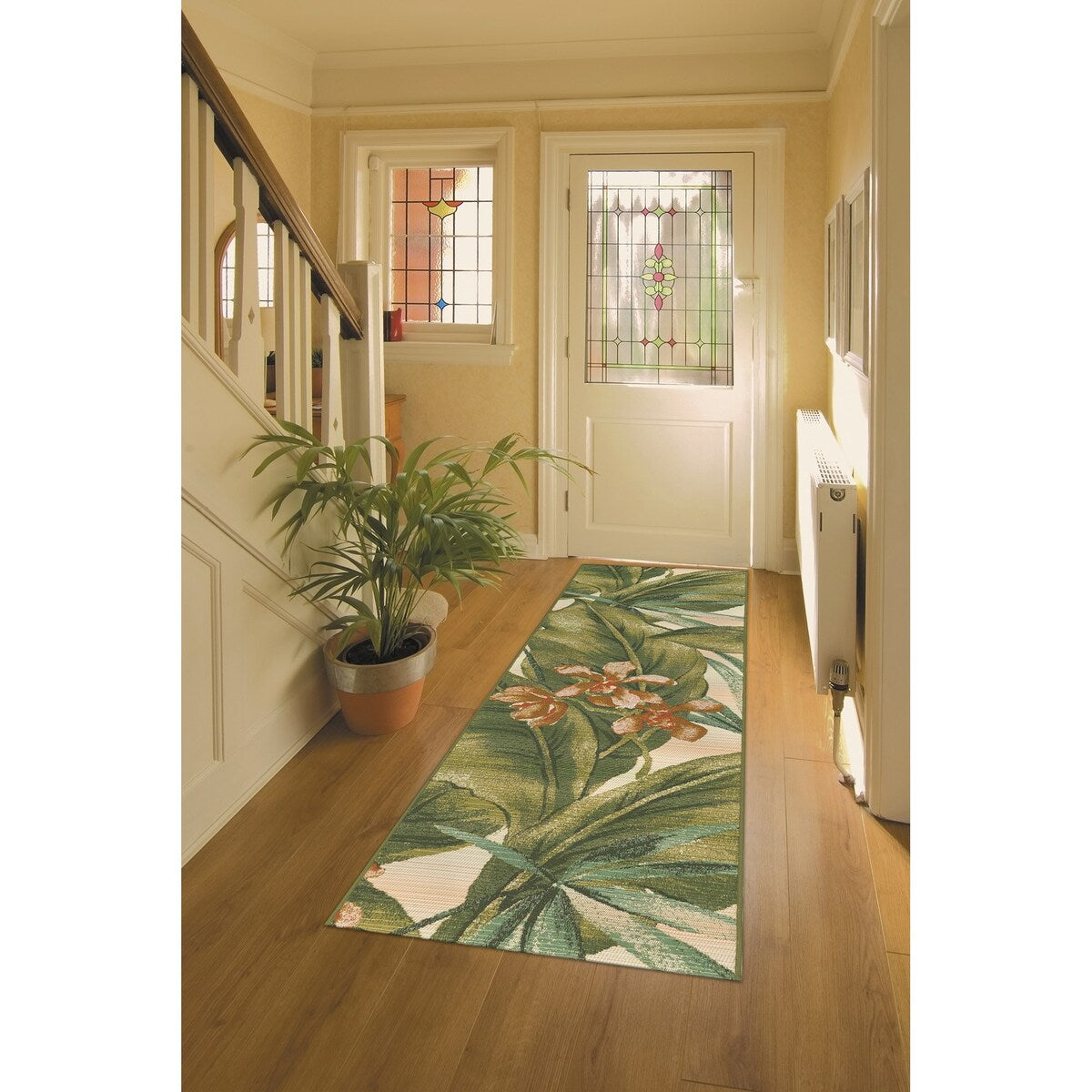 Liora Manne Marina Tropical Leaf Indoor/Outdoor Rug