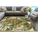 Liora Manne Marina Tropical Leaf Indoor/Outdoor Rug