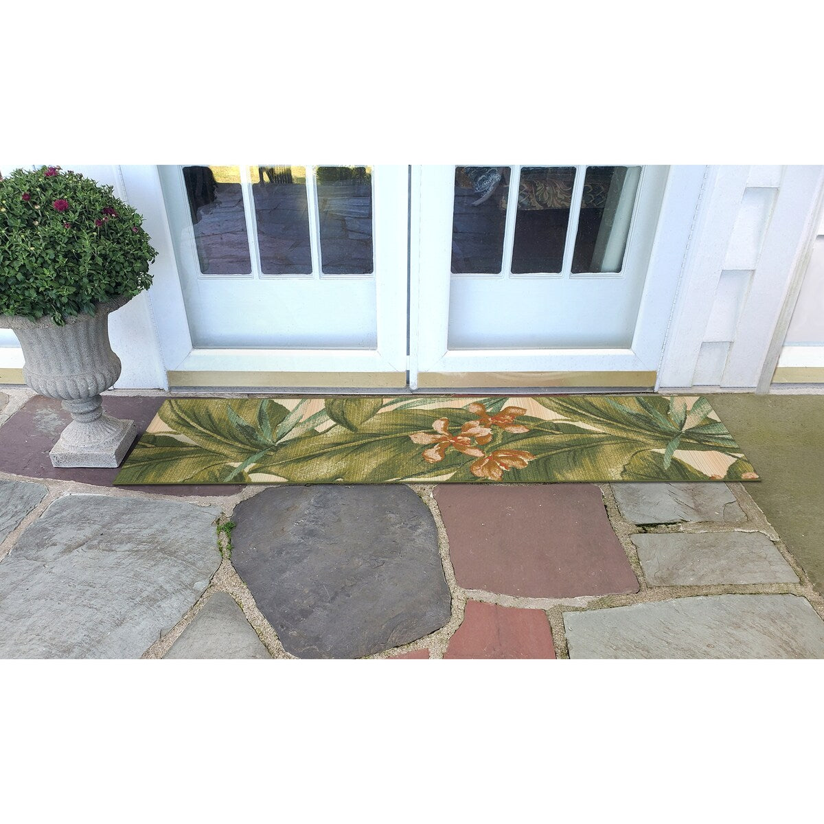 Liora Manne Marina Tropical Leaf Indoor/Outdoor Rug