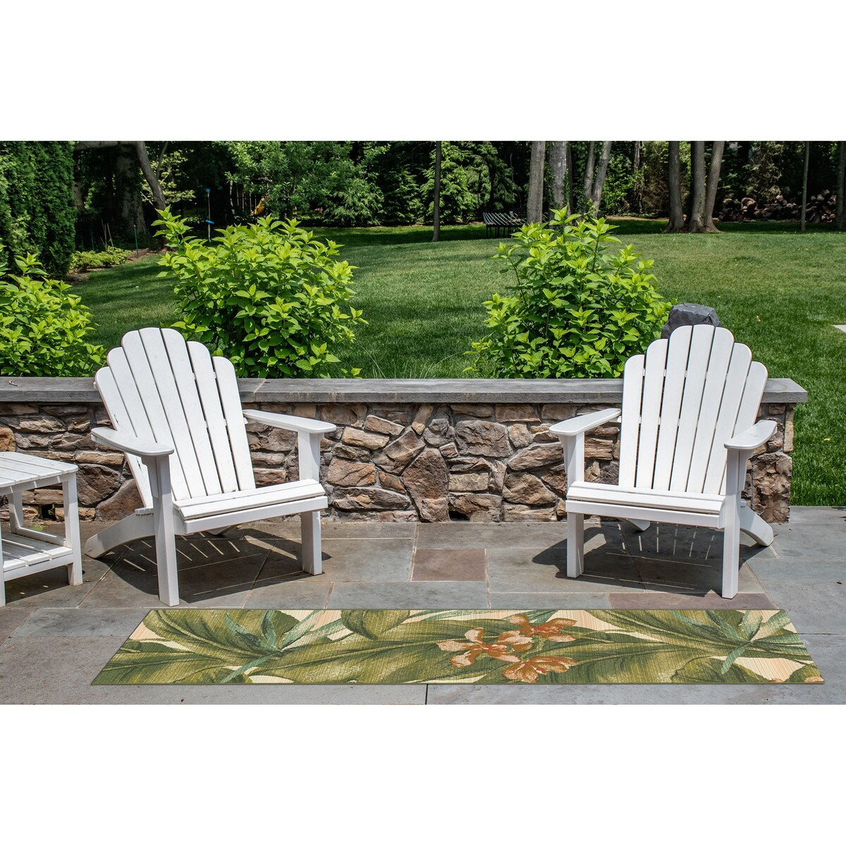 Liora Manne Marina Tropical Leaf Indoor/Outdoor Rug