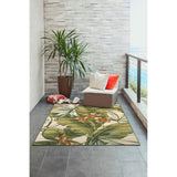 Liora Manne Marina Tropical Leaf Indoor/Outdoor Rug