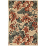 Liora Manne Riviera Tropical Flower Indoor/Outdoor Rug