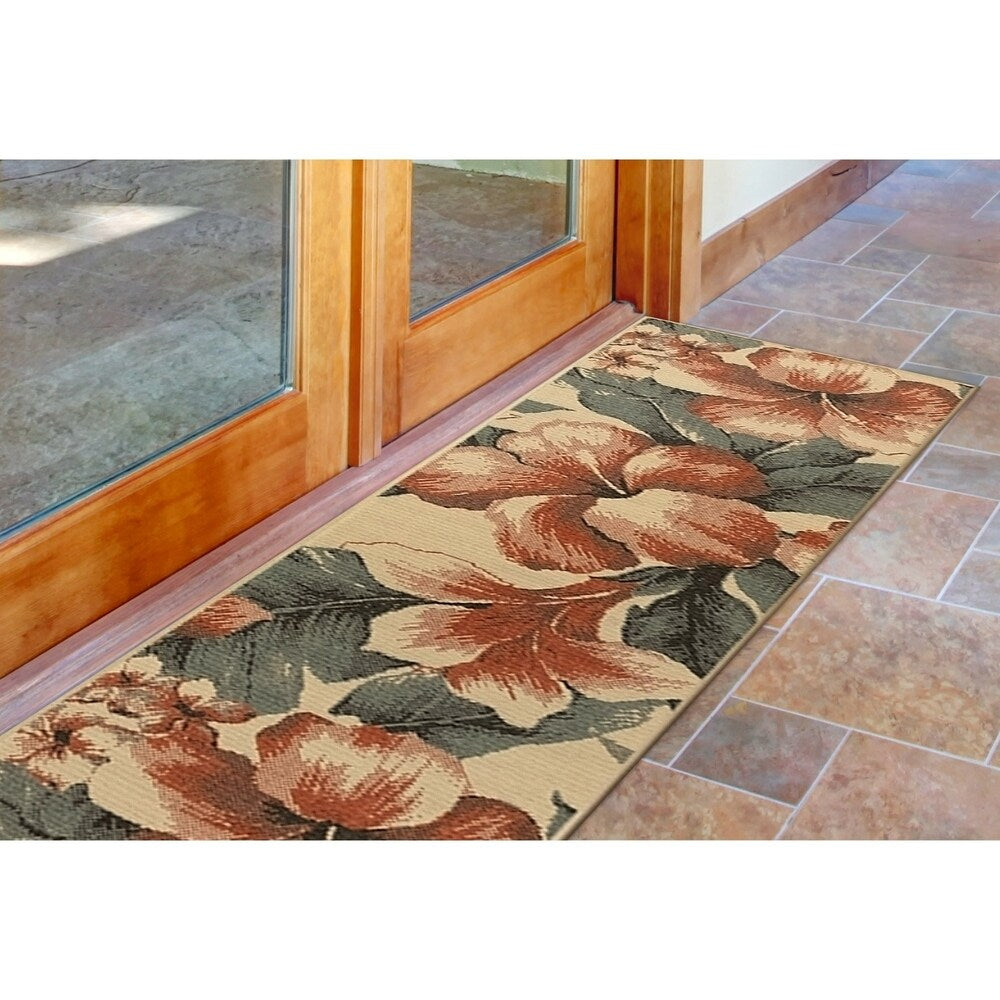 Liora Manne Riviera Tropical Flower Indoor/Outdoor Rug