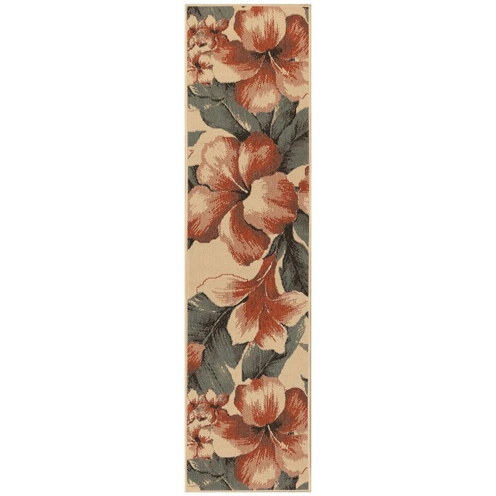Liora Manne Riviera Tropical Flower Indoor/Outdoor Rug