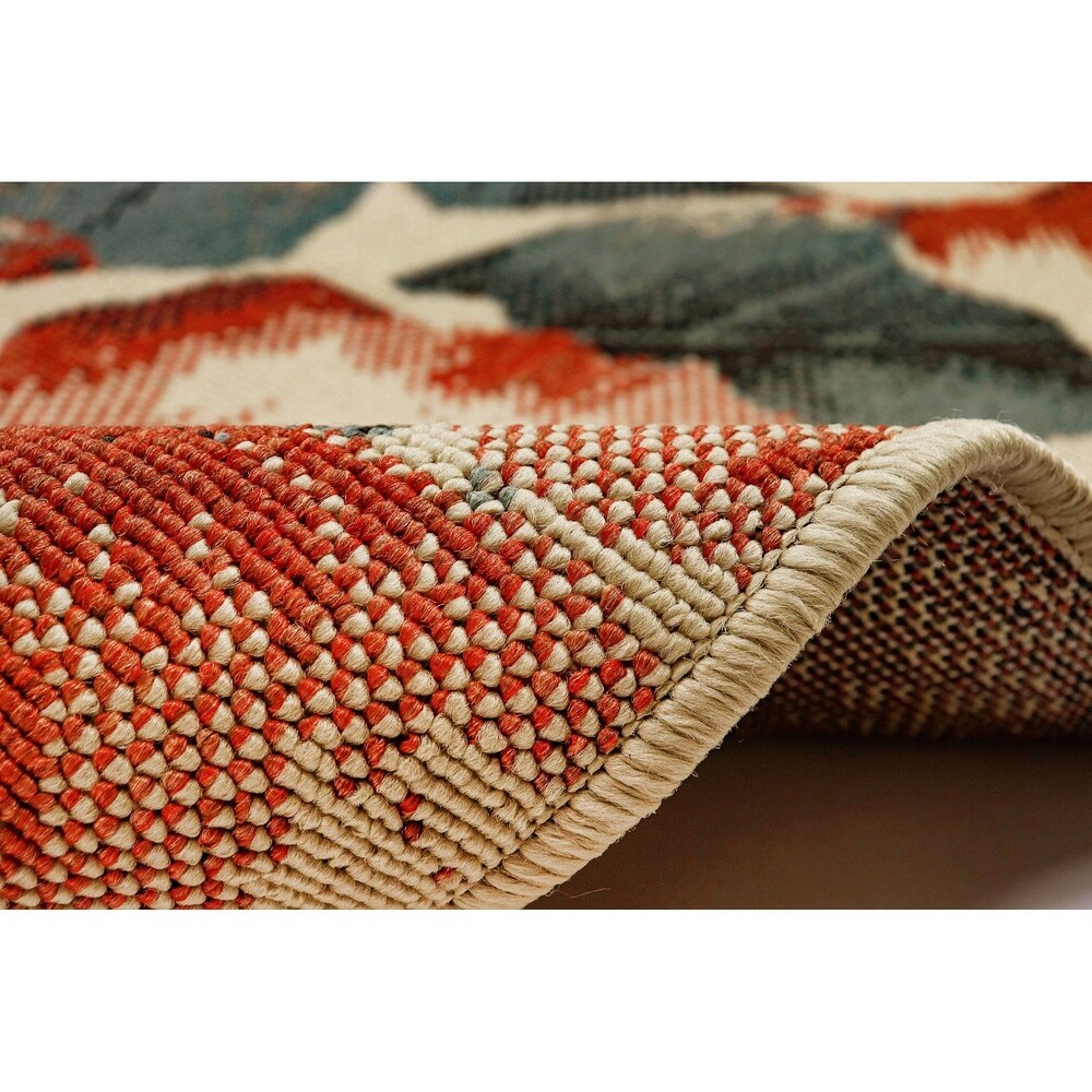 Liora Manne Riviera Tropical Flower Indoor/Outdoor Rug