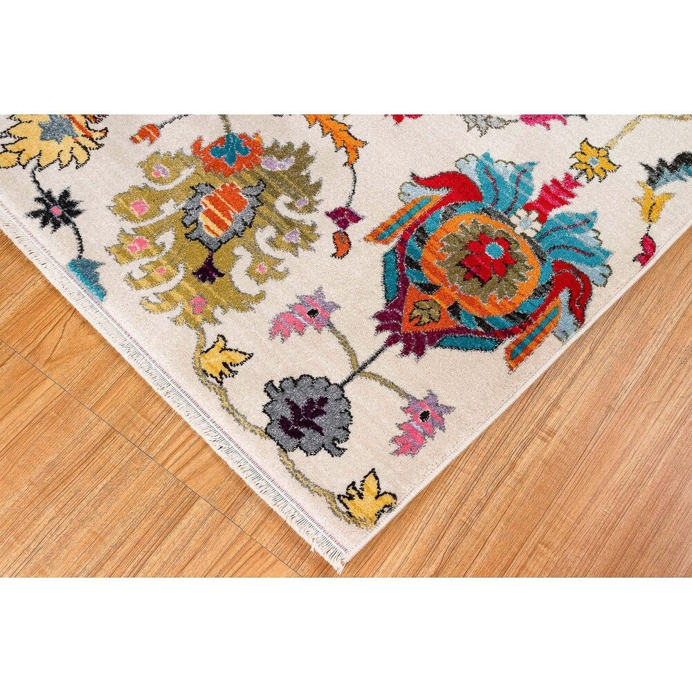 Liora Manne Royalty Vintage Floral Indoor Rug Multi