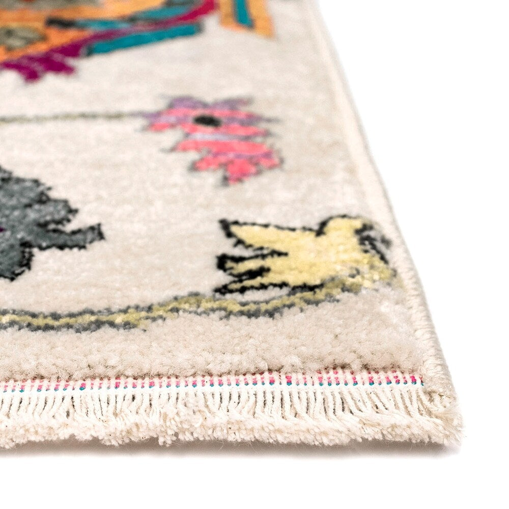 Liora Manne Royalty Vintage Floral Indoor Rug Multi