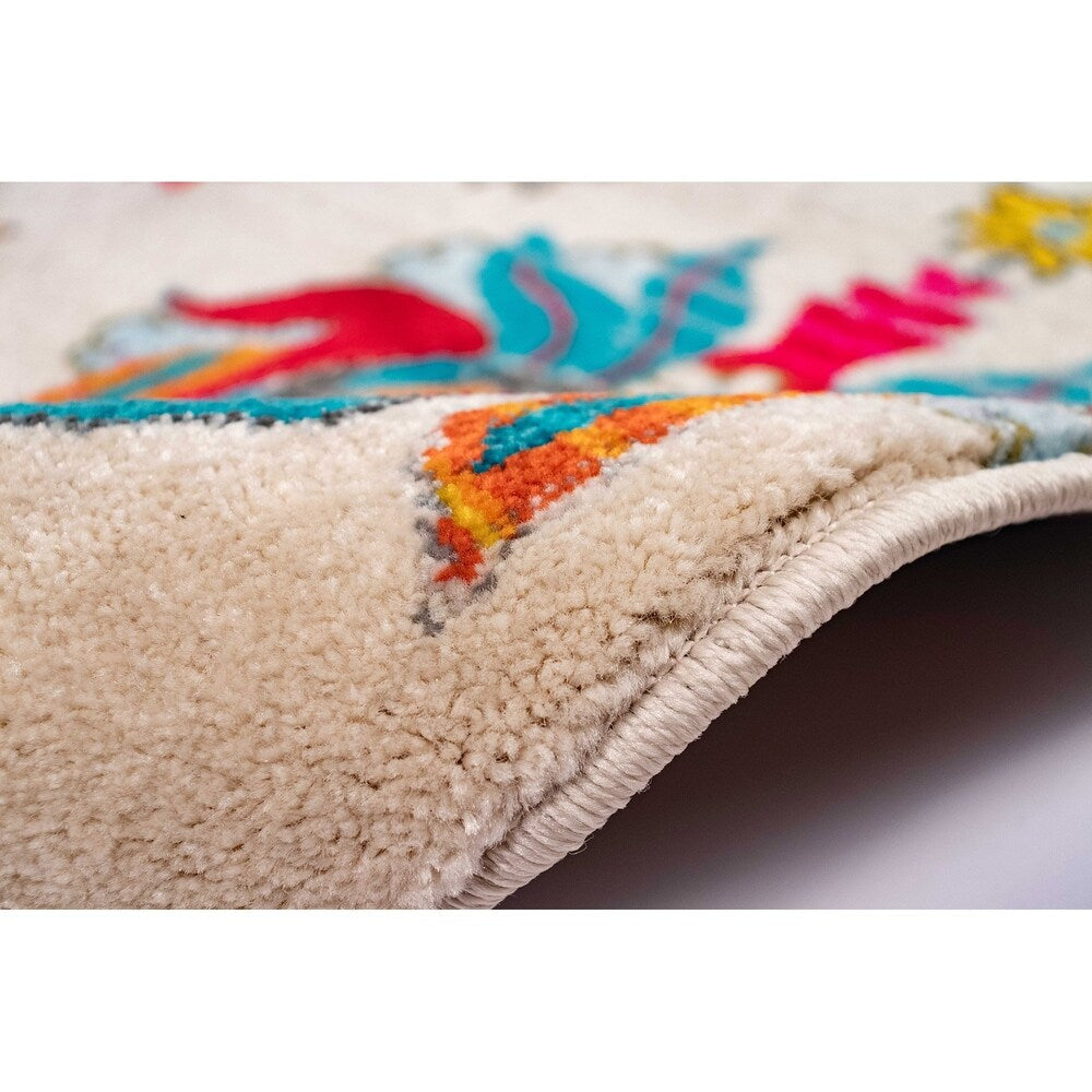 Liora Manne Royalty Vintage Floral Indoor Rug Multi