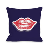 Lips - Throw Pillow
