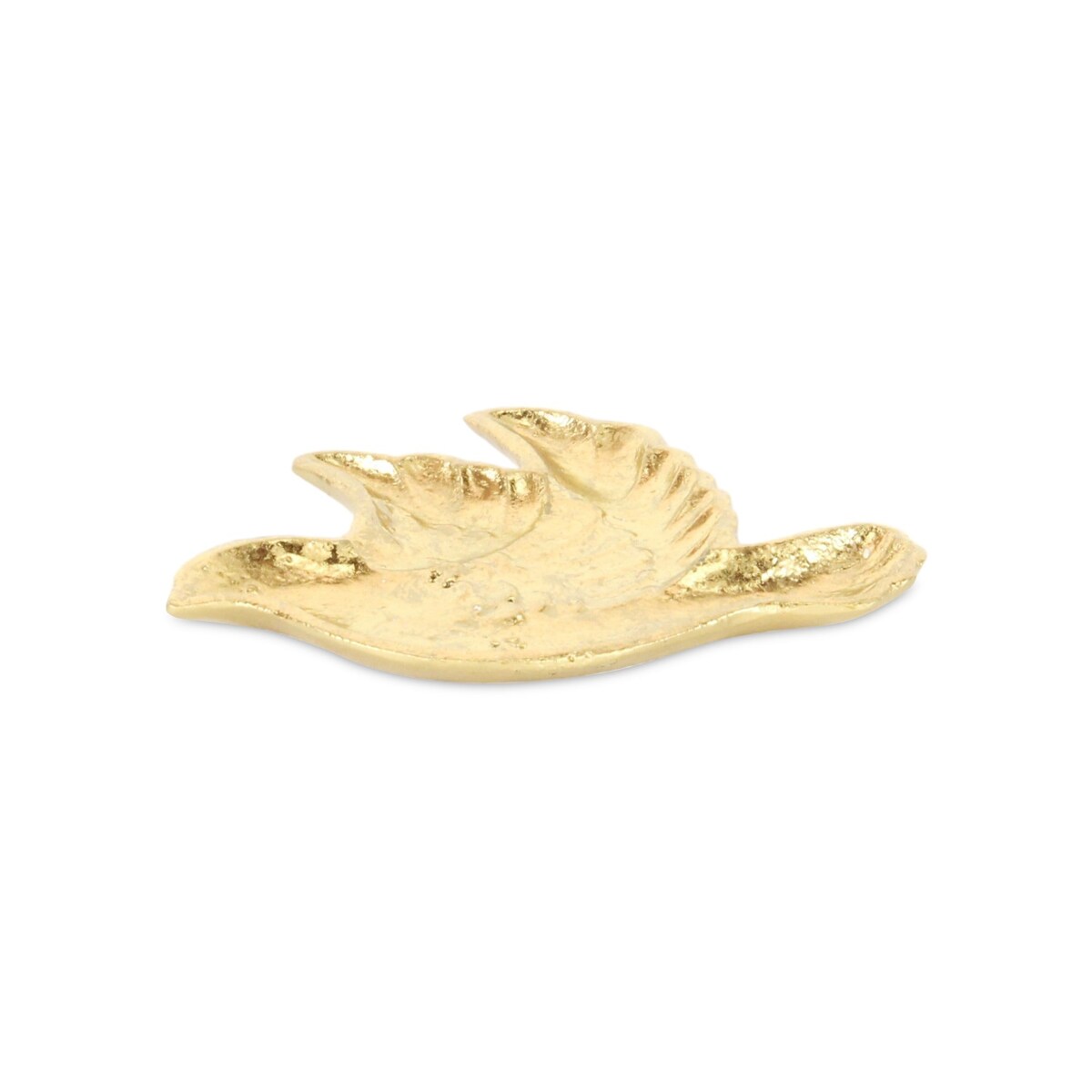 Lirondelle Gold Cast Iron Dove Decor Dish