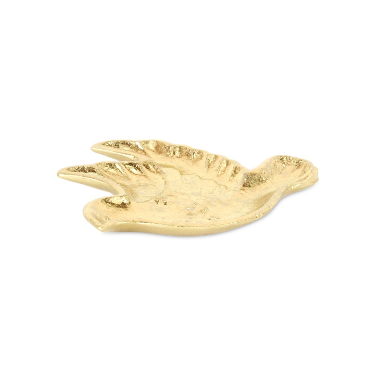 Lirondelle Gold Cast Iron Dove Decor Dish