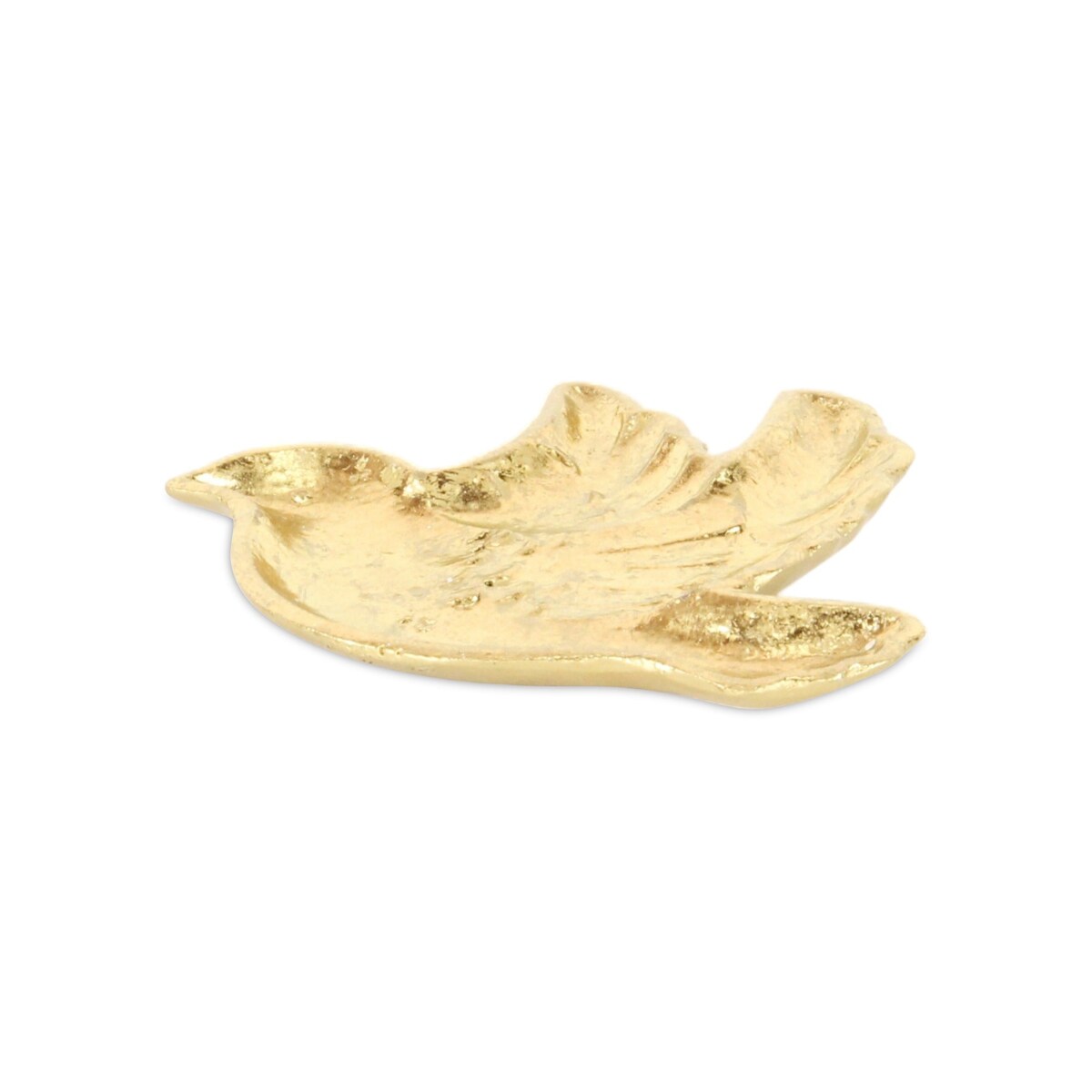 Lirondelle Gold Cast Iron Dove Decor Dish