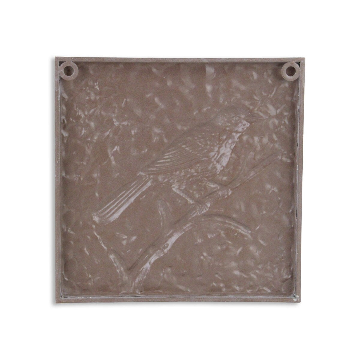 Lirondelle White Metal Swallow Themed Two Tone Wall Art