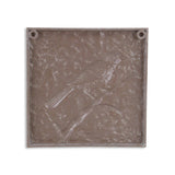 Lirondelle White Metal Swallow Themed Two Tone Wall Art