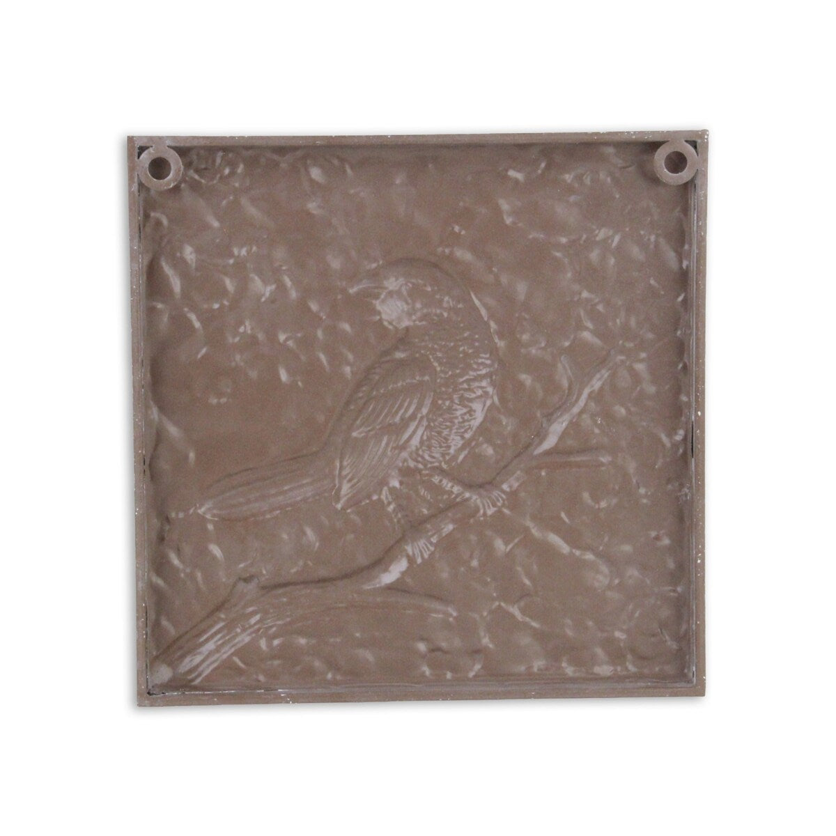 Lirondelle White Metal Swallow Themed Two Tone Wall Art