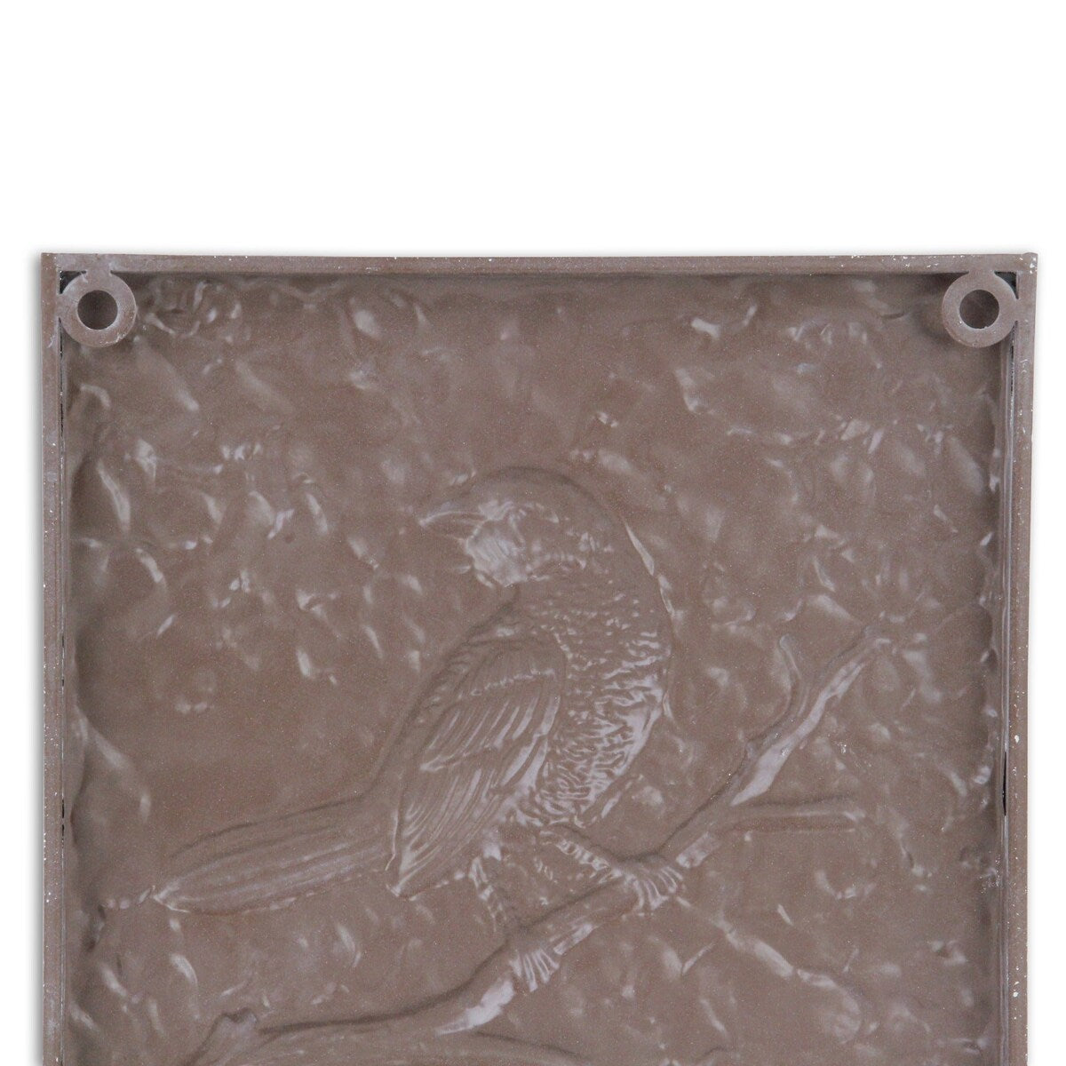 Lirondelle White Metal Swallow Themed Two Tone Wall Art