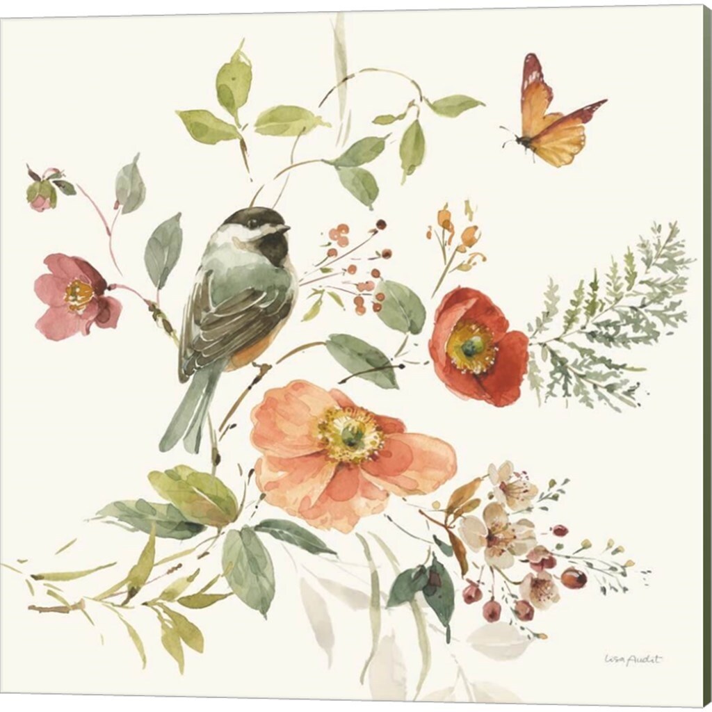 Lisa Audit 'Blessed by Nature A' Canvas Art (Set of 2)
