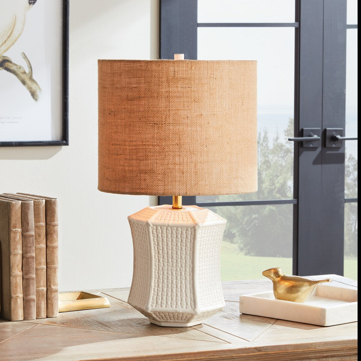 Lisha Lamp - White
