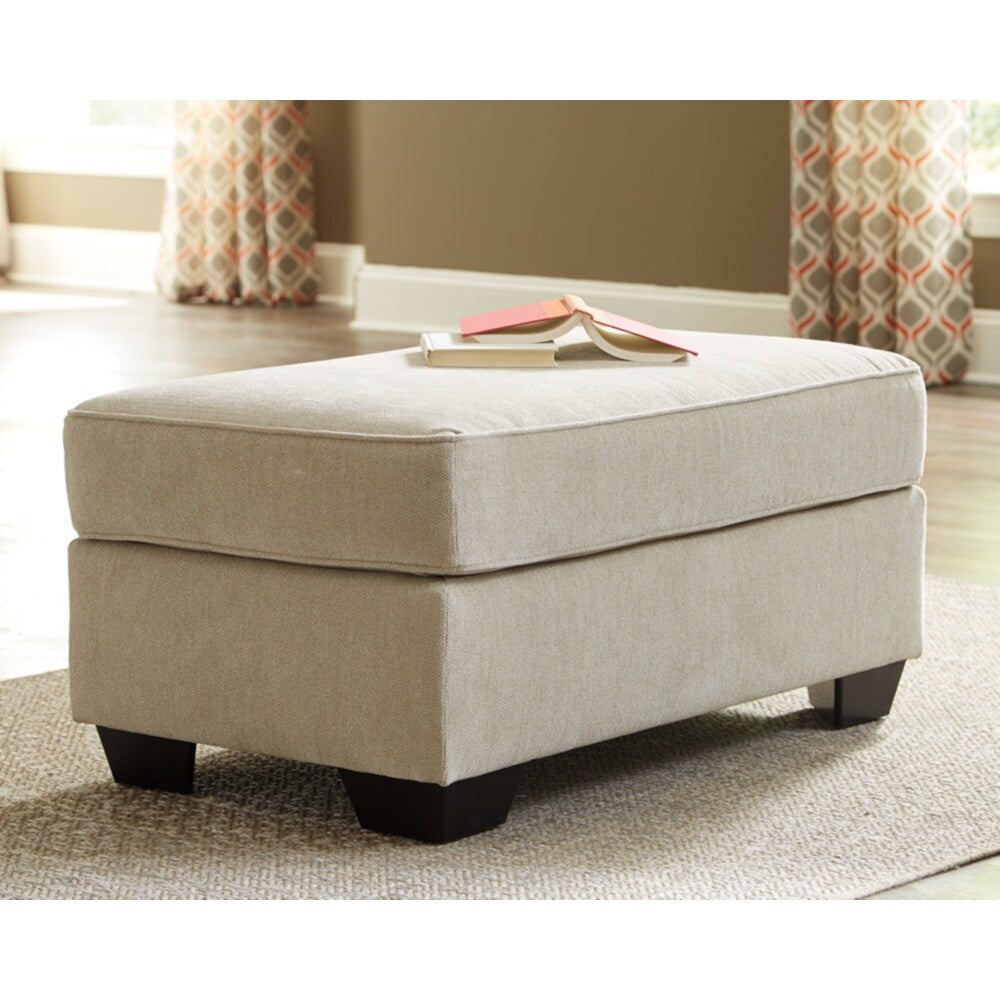Lisle Nuvella Contemporary Tawny Ottoman