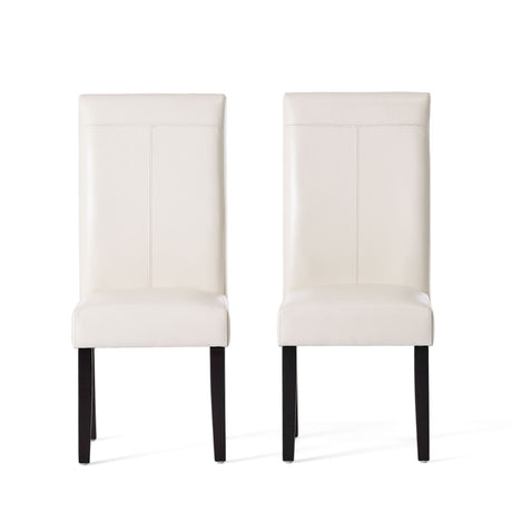 Lissa Ivory Dining Chair (Set of 2) by Christopher Knight Home