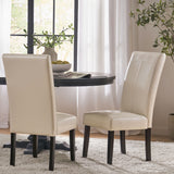 Lissa Ivory Dining Chair (Set of 2) by Christopher Knight Home