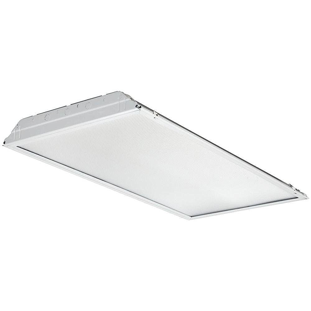 Lithonia Lighting 2GTL 4 60L EZ1 LP840 White 2-foot x 4-foot 6,000-lumen LED Lensed Troffer