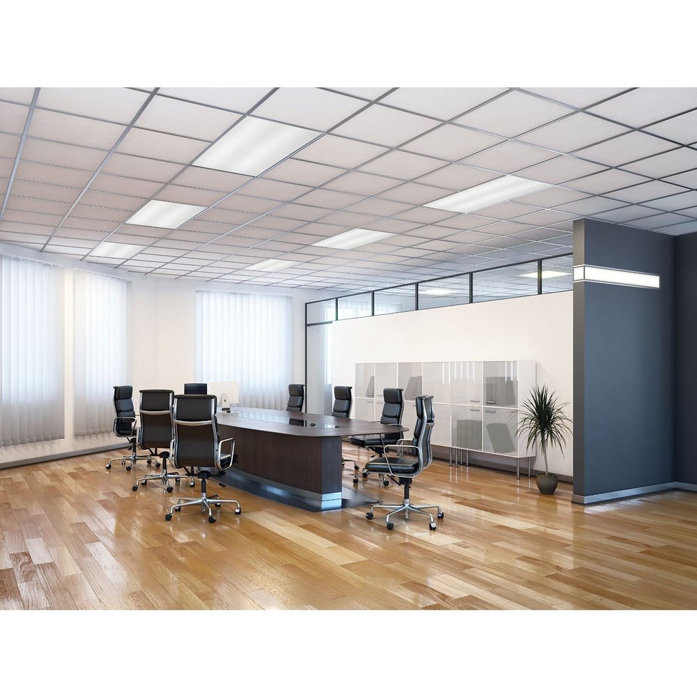 Lithonia Lighting 2GTL 4 60L EZ1 LP840 White 2-foot x 4-foot 6,000-lumen LED Lensed Troffer