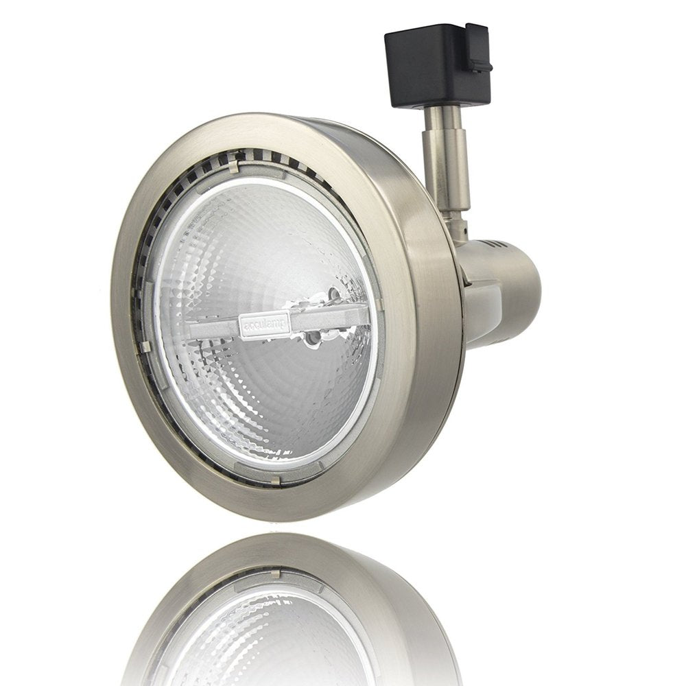 Lithonia Lighting Brushed Nickel Finish Aluminum Front Loading LED Track Head Light