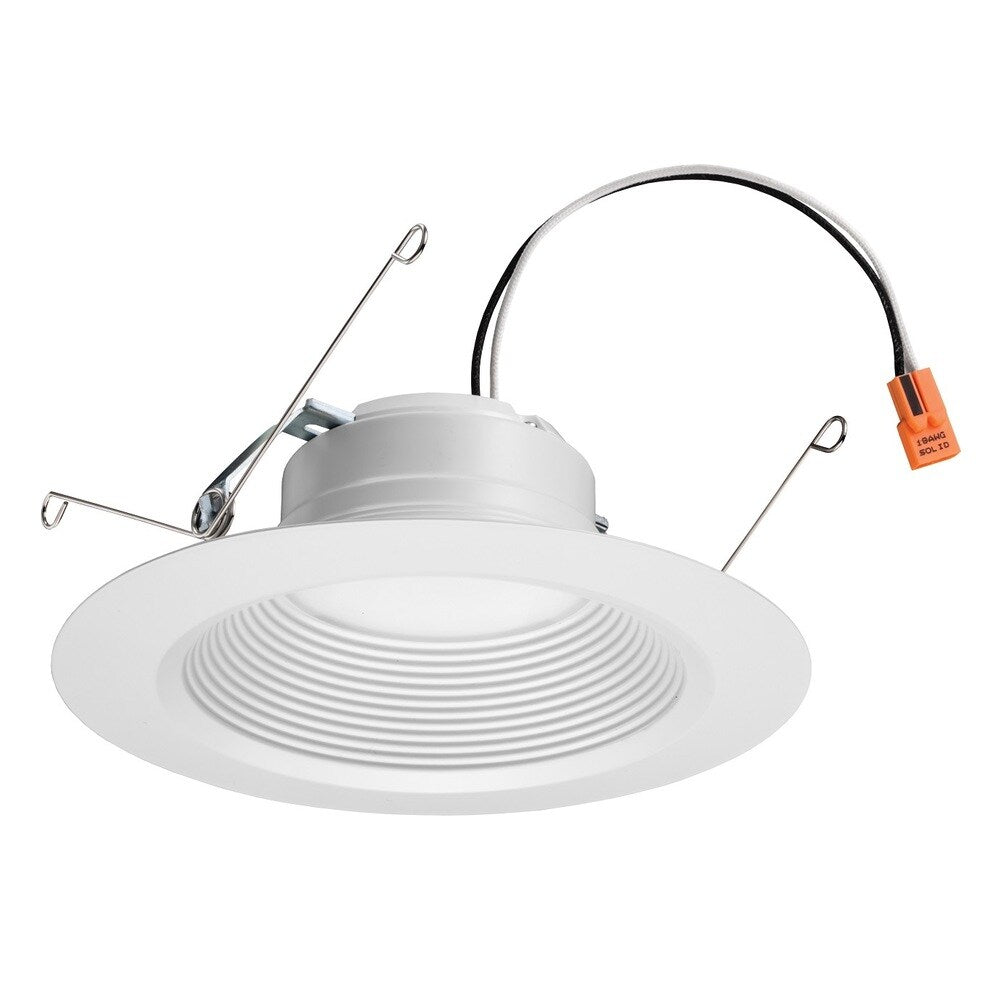 Lithonia Lighting E Series 5-inch/ 6-inch Matte White 3000K LED Recessed Baffle Module