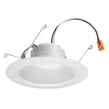 Lithonia Lighting E Series 5-inch/ 6-inch Matte White 3000K LED Recessed Baffle Module