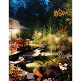 Lithonia Lighting OLF 3RH 40K 120 BZ M4 3-Head Outdoor LED Black/ Bronze Round Flood Light