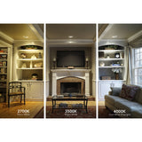 Lithonia Lighting White LED Curved 2-Foot Ceiling Light