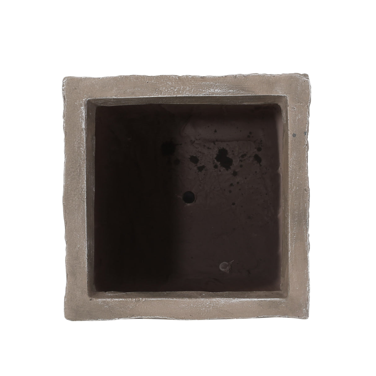 Littell Outdoor Medium and Small Cast Stone Planters (Set of 2) by Christopher Knight Home