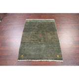 Little Characters Gabbeh Shiraz Handmade Persian Area Rug Wool - 4'9" x 3'6"