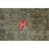 Little Characters Gabbeh Shiraz Handmade Persian Area Rug Wool - 4'9" x 3'6"