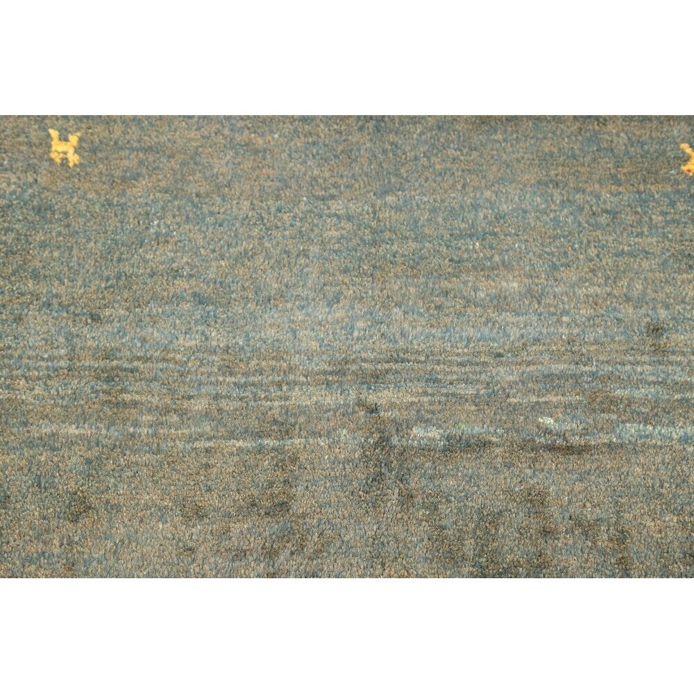 Little Characters Gabbeh Shiraz Handmade Persian Area Rug Wool - 4'9" x 3'6"