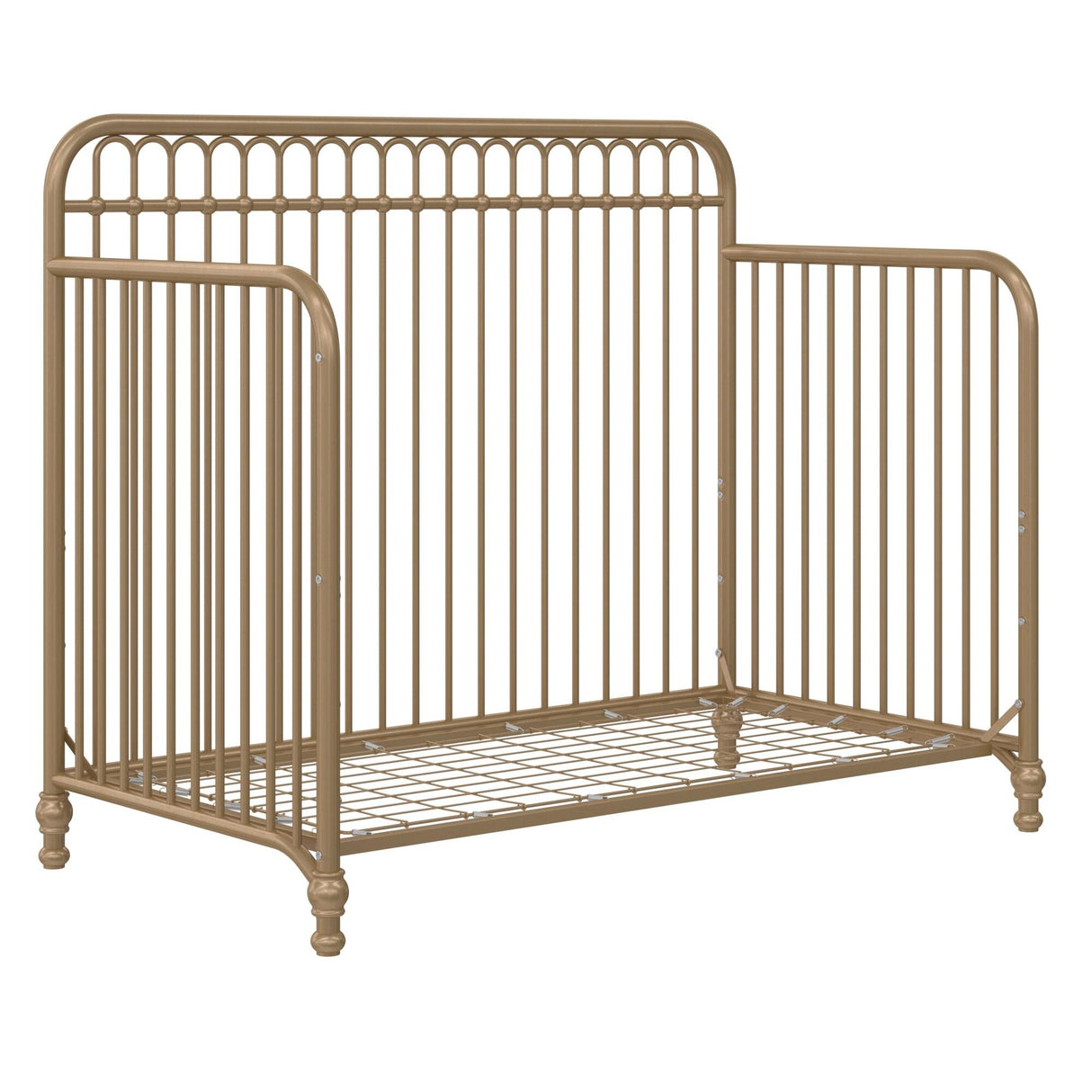 Little Seeds Ivy 3-in-1 Convertible Metal Crib