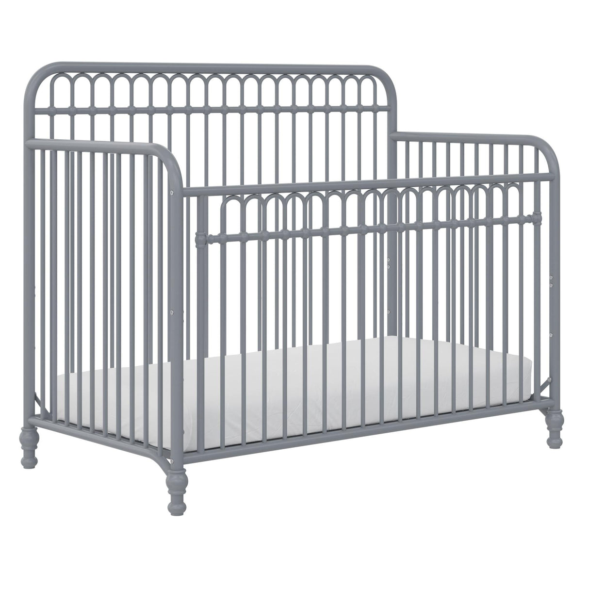 Little Seeds Ivy 3-in-1 Convertible Metal Crib