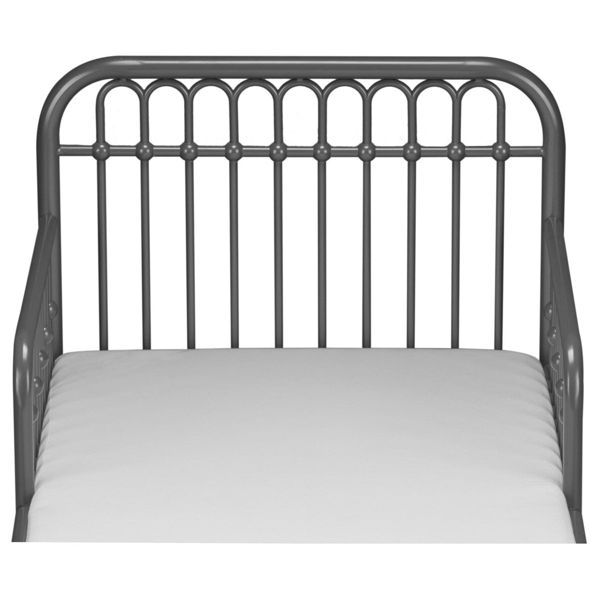 Little Seeds Monarch Hill Ivy Metal Toddler Bed with Safety 1st Heavenly Dreams Baby & Toddler Mattress