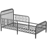 Little Seeds Monarch Hill Ivy Metal Toddler Bed with Safety 1st Heavenly Dreams Baby & Toddler Mattress
