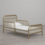 Little Seeds Monarch Hill Ivy Metal Toddler Bed with Safety 1st Heavenly Dreams Baby & Toddler Mattress